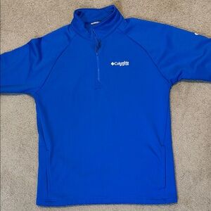Columbia Royal Blue Half-Zip Pullover